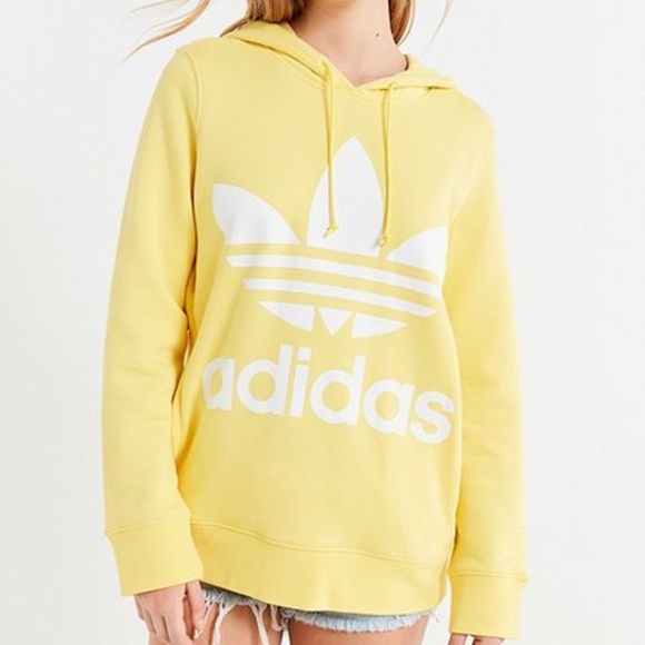 adidas Tops - Urban Outfitters Adidas Classic Trefoil hoodie